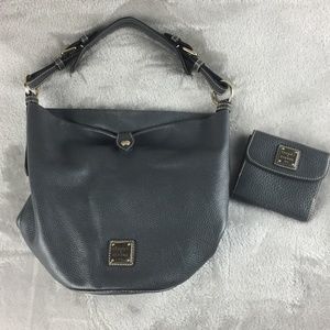 Dooney & Bourke bucket pebbled Purse and Wallet
